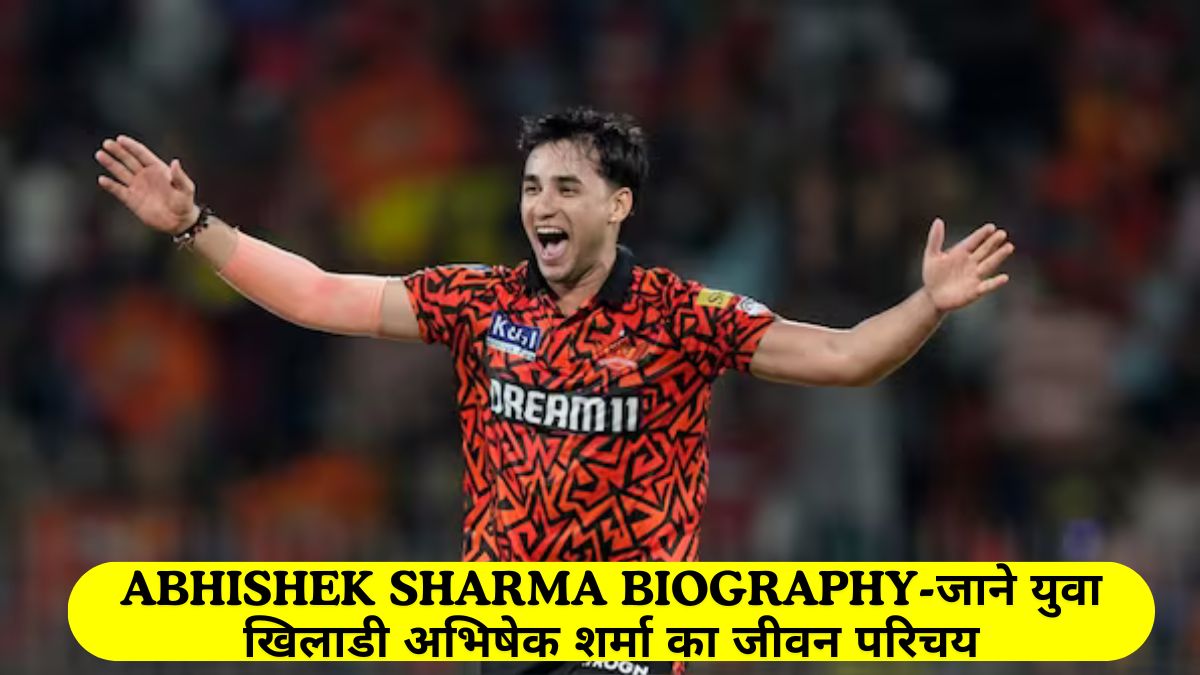 Abhishek Sharma Biography